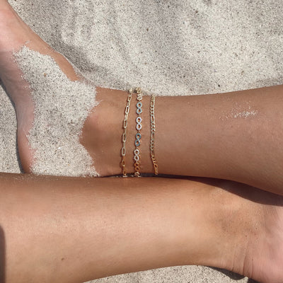The Paperclip Anklet