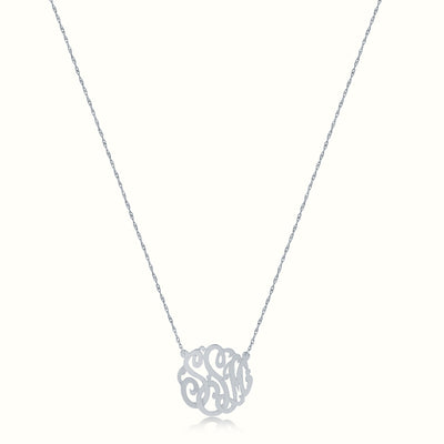 The Monogram Name Plate Necklace